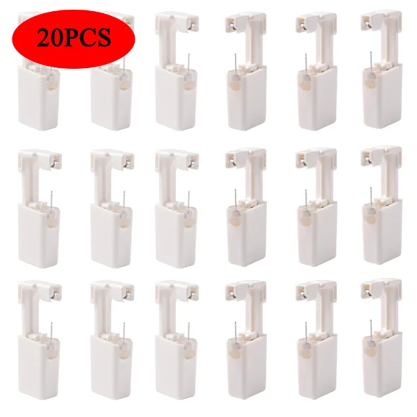 1-20Pcs/set Ear Piercing Gun Disposable Disinfect Safety Earring Piercer Kit Studs Nose Ring Piercing Machine 