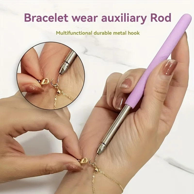 Help Wear Bracelet Tool Partner Jewelry Helper Fastening Aid Quickly Unfasten Hooking Equipment Pliers Clasps
